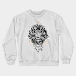 Lion in aztec style Crewneck Sweatshirt